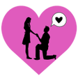 程序图标：poems to fall in love