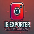 Programın simgesi: IG Follower Export Tool