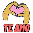 Stickers Romanticos y Frases De Amor Para WhatsApp