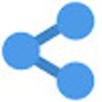 ไอคอนของโปรแกรม: Share to Native Apps
