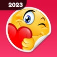 أيقونة البرنامج: Pop Love Stickers  Emojis