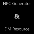 D&D 5E NPC Generator and DM Resource