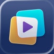 プログラムのアイコン：GIF  Video Maker: Blue Ca…