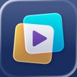 Ikon program: GIF  Video Maker: Blue Ca…