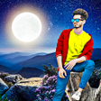 程序图标：Night photo editor moon f…