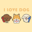 Ikona programu: I Love Dogs Theme HOME