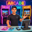 ไอคอนของโปรแกรม: Arcade Simulator: Retro G…