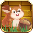 プログラムのアイコン：Squirrel Collecting Nuts