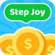 Symbol des Programms: Step Joy  Walk  Earn Easy