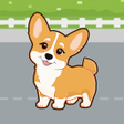 Иконка программы: Corgi Crosses The Street