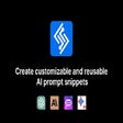 Ícone do programa: Ai Prompt Snippets