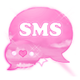 プログラムのアイコン：Pink Clouds Theme GO SMS …