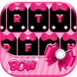 Pink Bow - Keyboard Theme