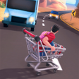 Icoon van programma: Shopping Cart Racing 3D G…
