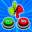 Yes  No Buttons Game Buzzer