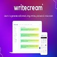 프로그램 아이콘: Writecream - AI-powered w…