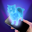 프로그램 아이콘: 3D Cat and Kitty Hologram…