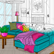プログラムのアイコン：Interior Coloring By Numb…
