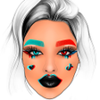 أيقونة البرنامج: Face Chart - Makeup Guru