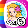 プログラムのアイコン：Fairies Coloring Book