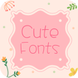 Icon of program: Cute Font for FlipFont  C…