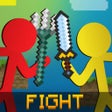 プログラムのアイコン：Stickman Cube Craft Fight