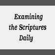 JW Daily Scripture