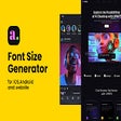 Font Size Generator