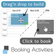 Ikon program: Booking Activities