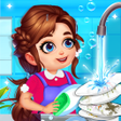 أيقونة البرنامج: DIY Home Cleaning ASMR Wa…