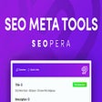 Ikon program: SEO Meta Tools - SEOpera