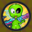 أيقونة البرنامج: Crazy Snipe UFO:Save the …