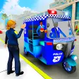Police Tuk Tuk Rickshaw Games