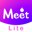 Иконка программы: MeetUs Lite-Live Social C…