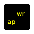 ไอคอนของโปรแกรม: Github code line wrap