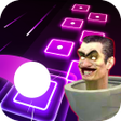 Ikona programu: Skibidi Toilet Tiles Hop …