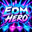 Иконка программы: Guitar Hero Game: EDM Mus…