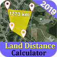 أيقونة البرنامج: Land and Distance Calcula…
