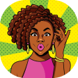 AfroMojis: African Melanin Stickers, Black Emojis