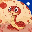 Icoon van programma: Year of Snake CNY Sticker…