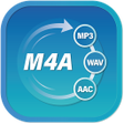 أيقونة البرنامج: M4A to MP3  WAV Converter