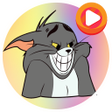 Ikona programu: WASticker Cartoons Animat…