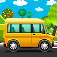 Ikona programu: Animated puzzles cars