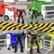 Garbage Truck Driving: Transformer Robot Cleaner