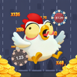 Road and Cross Chicken icon