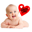 Icon of program: Cute Baby Sticker for Wha…