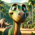 Icon of program: Dinosaur Scratch & Color …