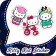 Иконка программы: Kitty Kat Sticker For Wha…