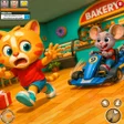أيقونة البرنامج: Rat vs Cat: House Chaos