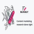 أيقونة البرنامج: Blogely content marketing…
